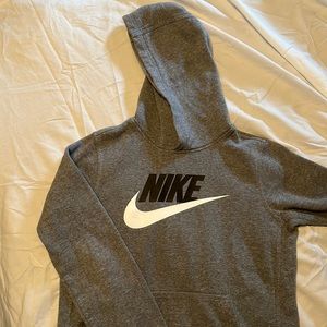 Boys Nike Hoodie, grey, XL